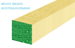 WHITEWOOD 4 x 4 x 13FT.